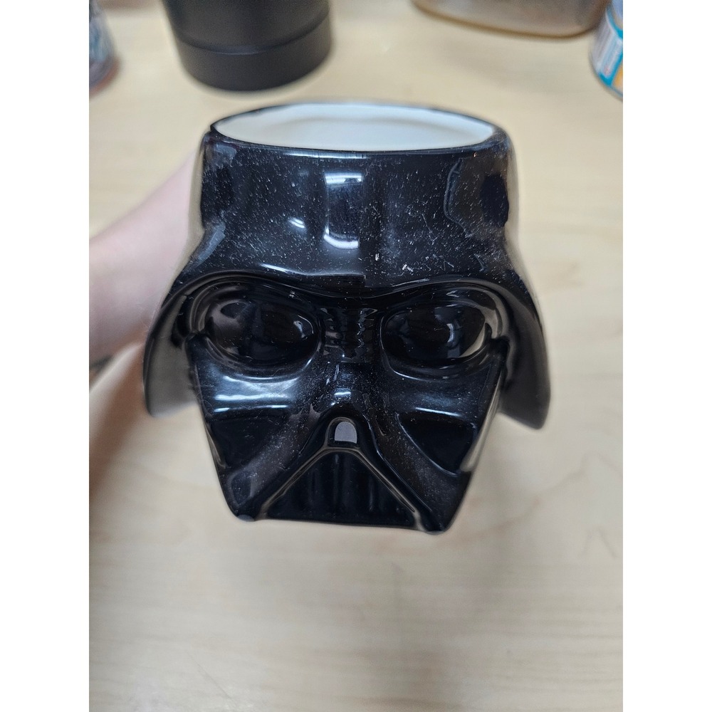 Star Wars Darth Vader 3D Sculpted Ceramic Coffee Mug Galerie Black Helmet